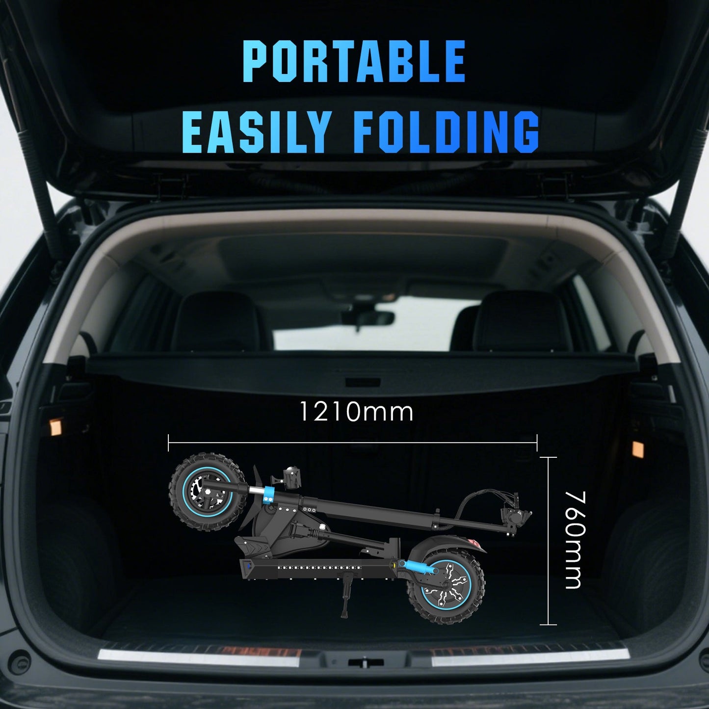 6MSKS S6PRO 1200W Adult electric scooter