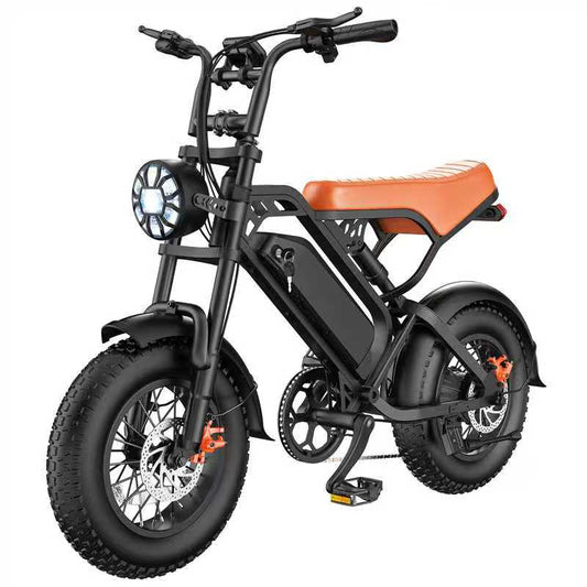 6MSKS GT600 Electric bike 16"×4.0 48V15.6Ah removable battery range of 50-80km Electric bicycle off-road