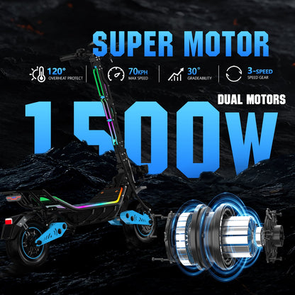 6MSKS Z5 1500W  Adult electric scooter