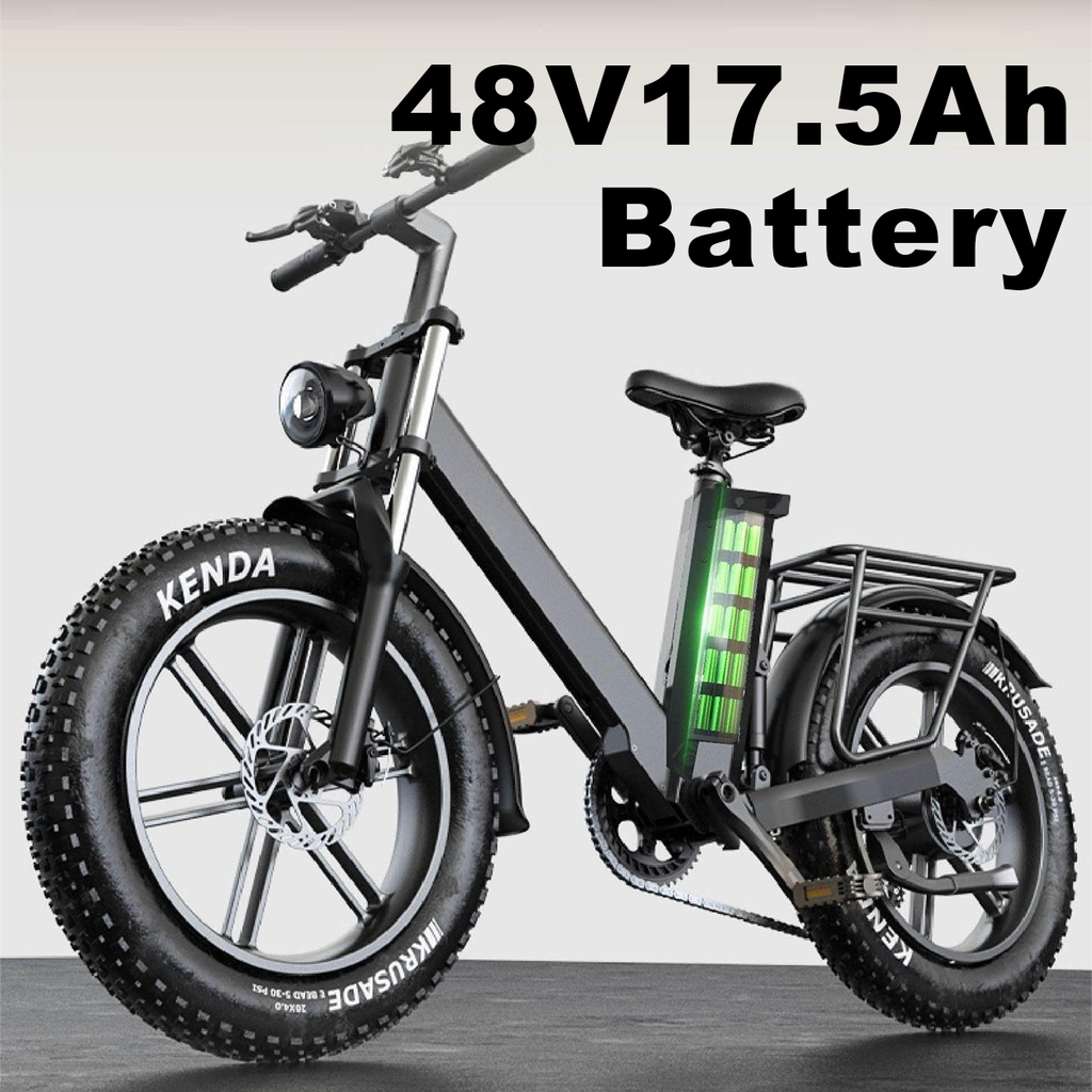 6MSKS C6 Bicicleta eléctrica 48v17.5ah Batería