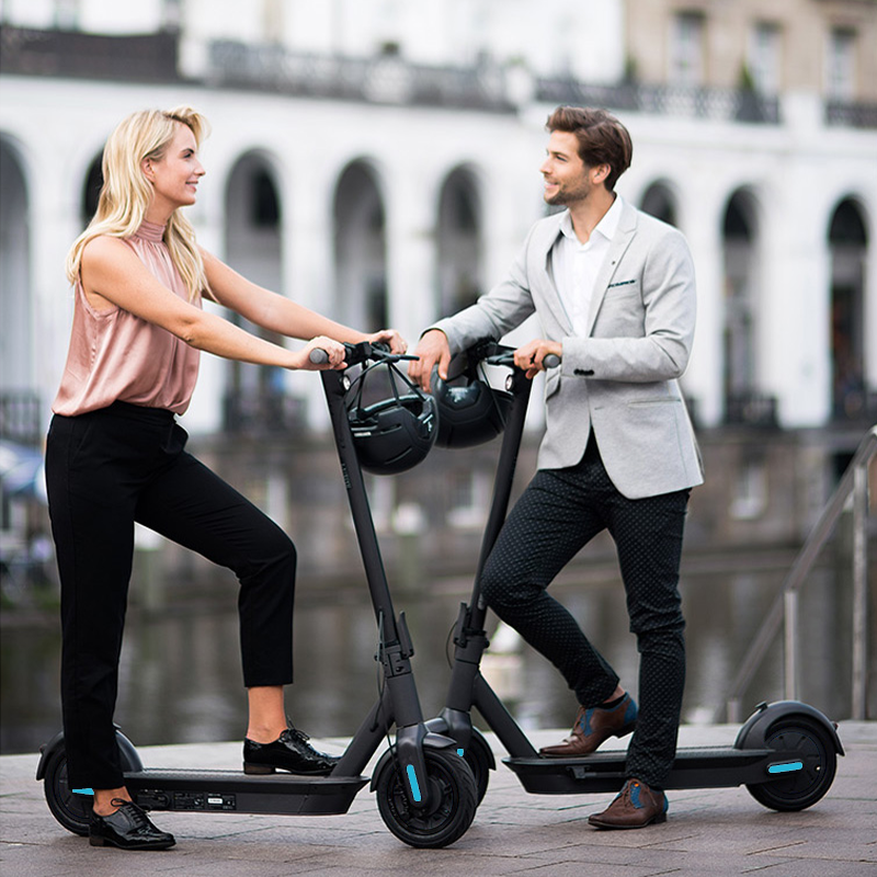 6MSKS M10S Electric Scooter | 8.5-inch Anti Slip Tire 500W Powerful Motor 25km/h Maximum Speed 30KM Ultra Long Range Folding Electric Scooter With 3 Speed Adjustments LCD Display Gifts Suitable For Commuting, Campus, And Travel Gifts