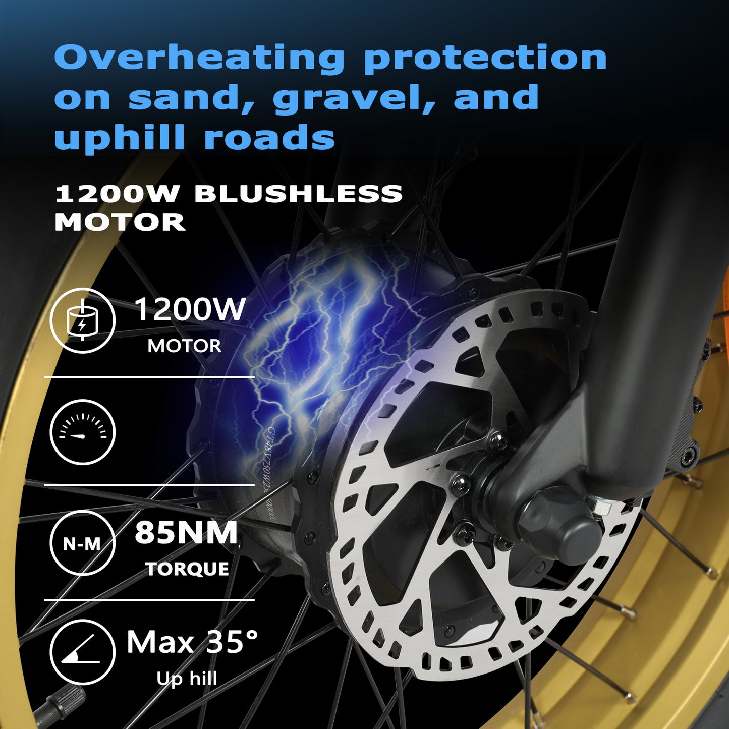 ZM22 Electric Bike, 1500/3000W Dual Motor, 35 MPH, 52V 50AH Battery, 160 Miles 20" Fat Tire Electric Dirt Bike, Electric Motorcycle Hydraulic Brakes