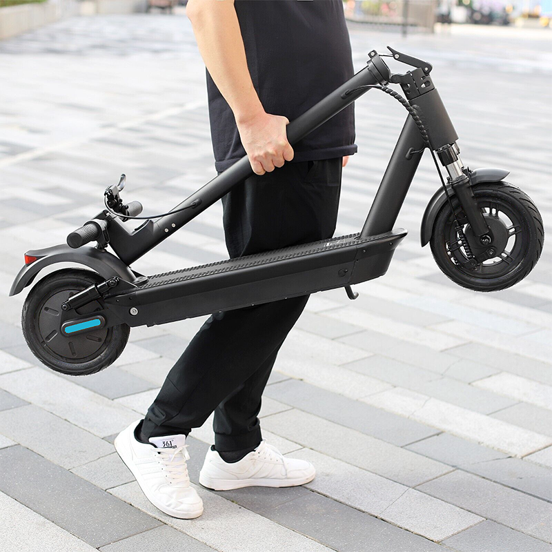 6MSKS M10S Electric Scooter | 8.5-inch Anti Slip Tire 500W Powerful Motor 25km/h Maximum Speed 30KM Ultra Long Range Folding Electric Scooter With 3 Speed Adjustments LCD Display Gifts Suitable For Commuting, Campus, And Travel Gifts