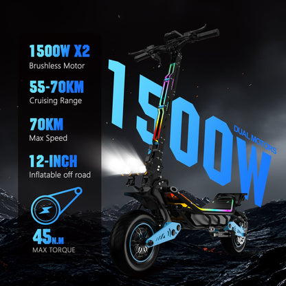 6MSKS Z5 1500W  Adult electric scooter