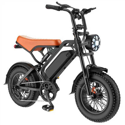 6MSKS GT600 Electric bike 16"×4.0 48V15.6Ah removable battery range of 50-80km Electric bicycle off-road