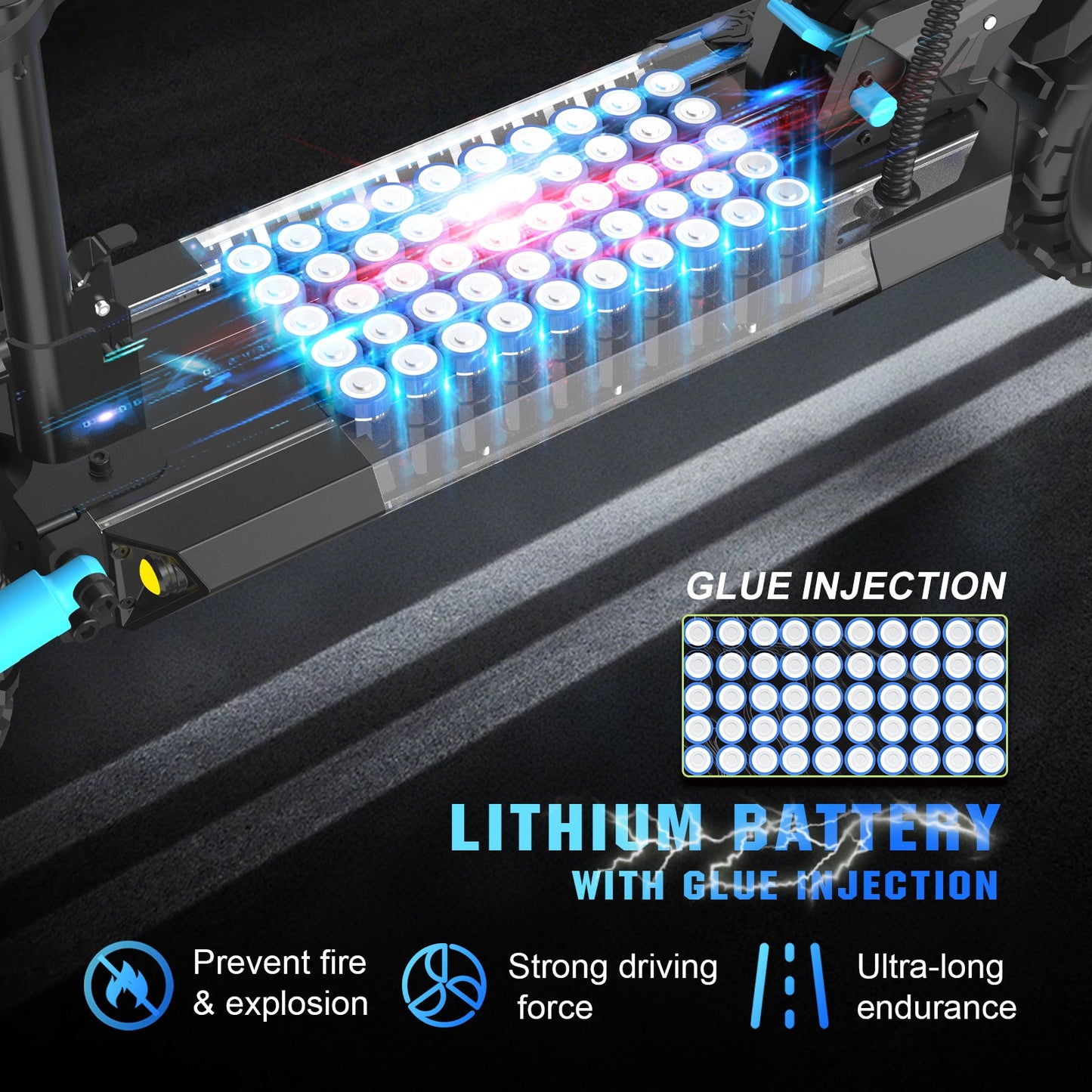 6MSKS S6PRO 1200W  Adult electric scooter