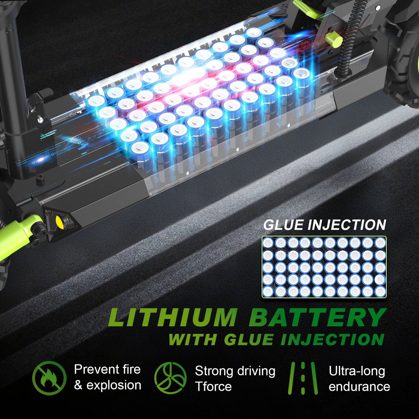 6MSKS S6 1200W  Adult electric scooter