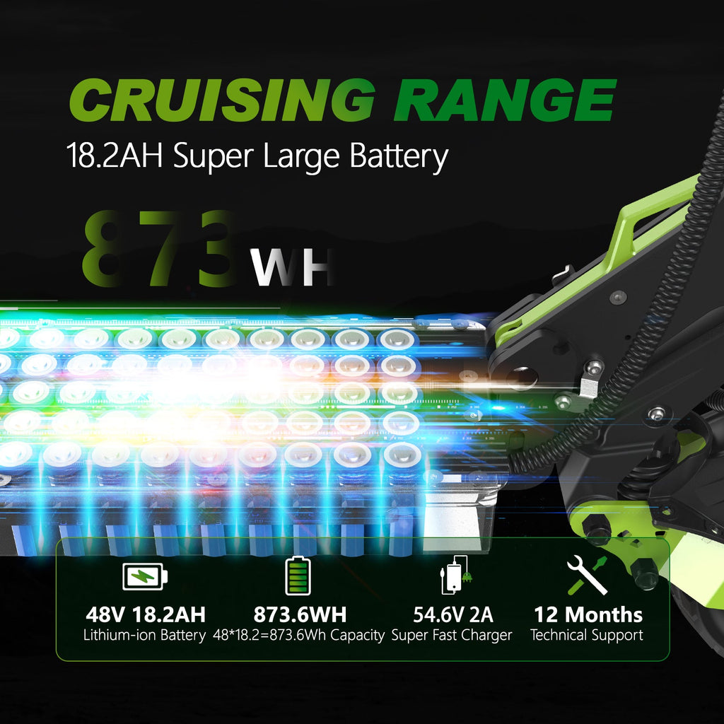Patinete eléctrico para adultos 6MSKS Z1 800W
