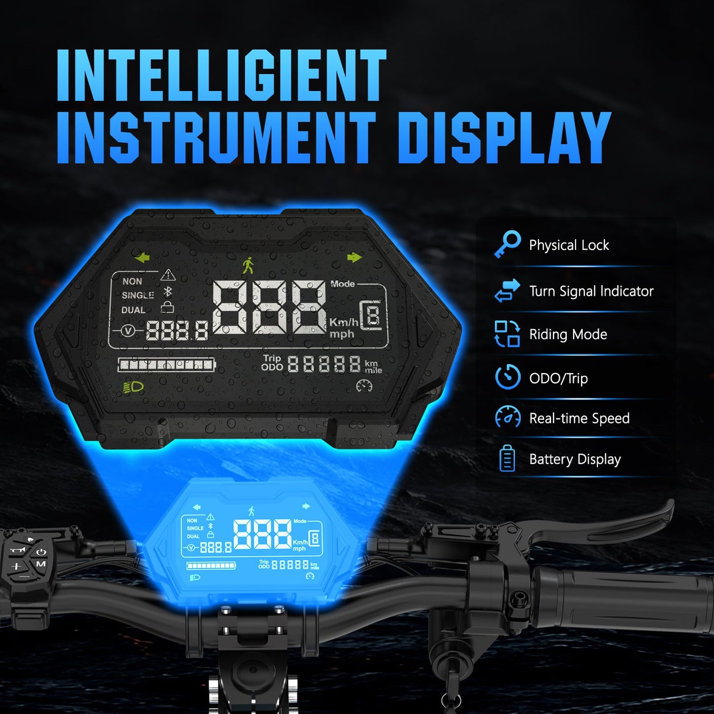 6MSKS Z4 1200W  Adult electric scooter