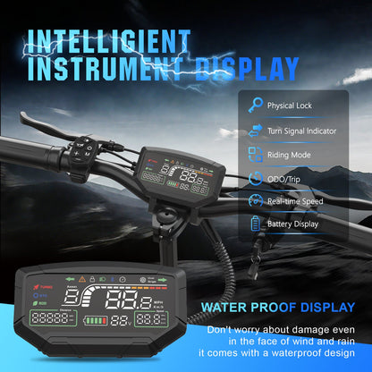 6MSKS S6PRO 1200W  Adult electric scooter