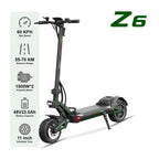 Patinete eléctrico para adultos 6MSKS Z6 de 1500W
