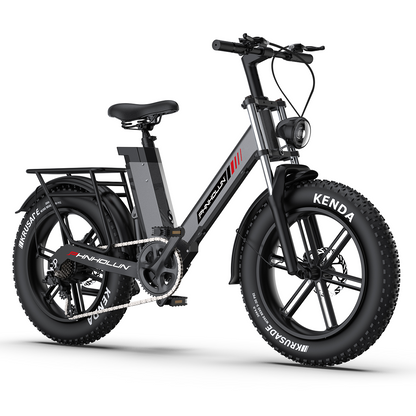 Electric bicycle, 1000W motor, 28 miles per hour, 50 miles range, 48V17.5AH battery electric bicycle, 20 inch tires, off-road electric bicycle, suitable for urban commuting, mountain off-road, and travel commuting