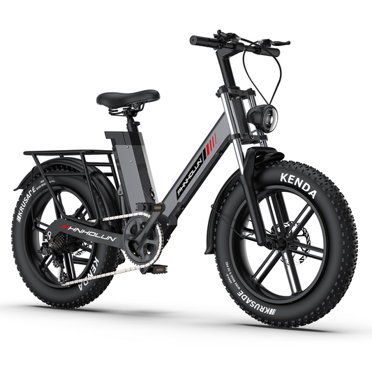 Electric bicycle, 1000W motor, 28 miles per hour, 50 miles range, 48V17.5AH battery electric bicycle, 20 inch tires, off-road electric bicycle, suitable for urban commuting, mountain off-road, and travel commuting