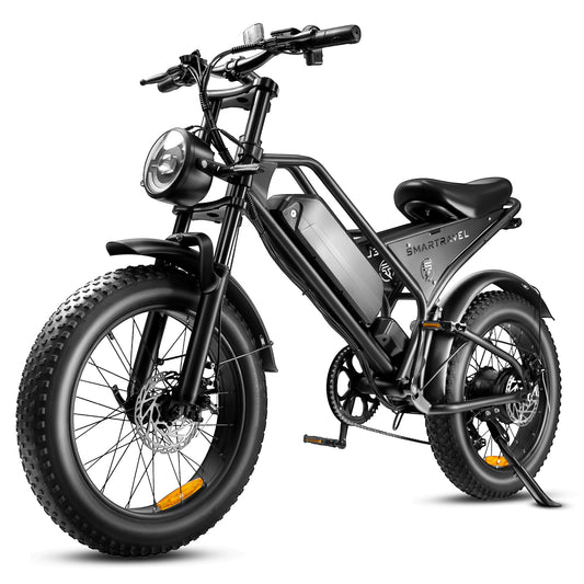 DK401 Ebike electric bike 20“Fat Tire Dirt Bike, 1000W Motor 48V18AH Removable Battery, 7 Speed Electric Motorcycle, 40-60 Miles Range, 28MPH