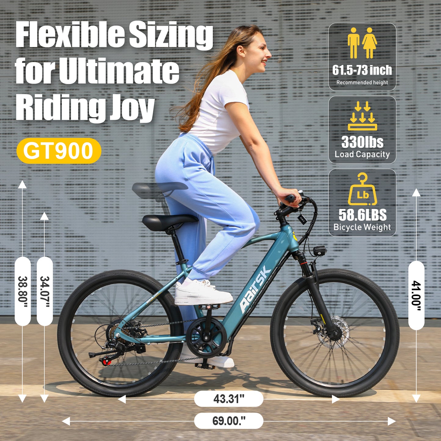 6MSKS Electric bike GT900
