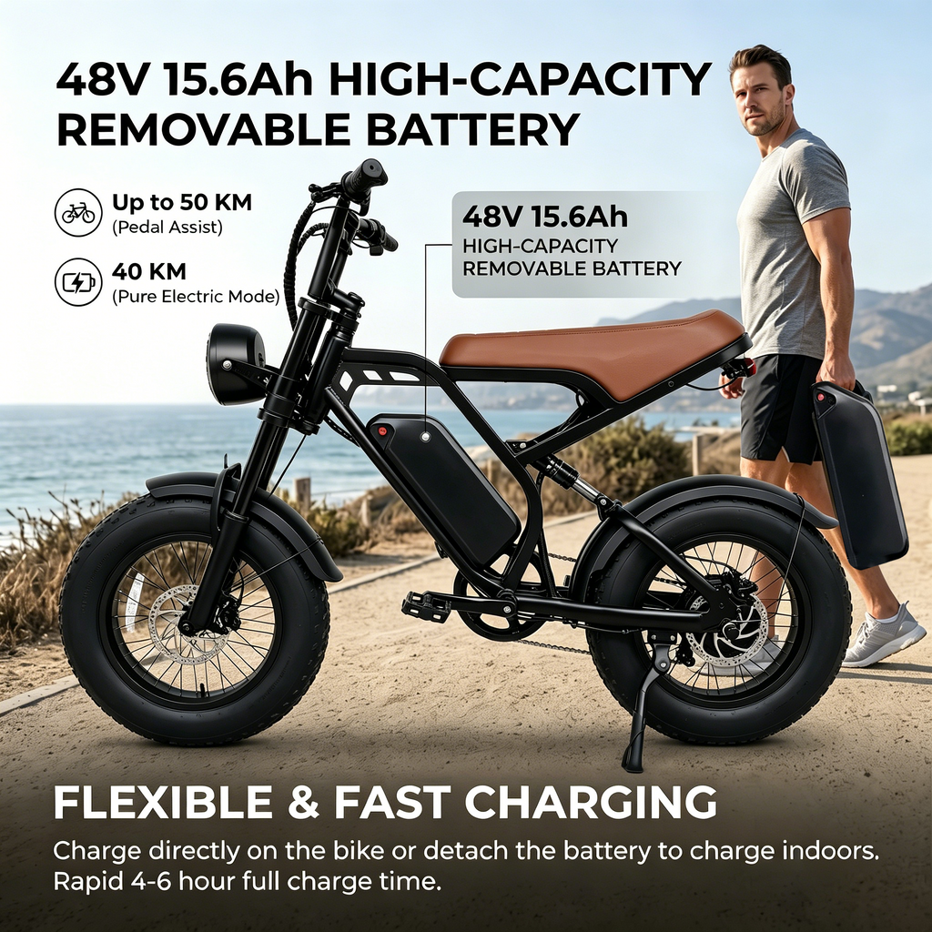 6MSKS M16 Electric Bike 16”Ebike