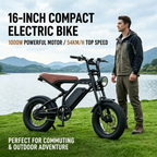 6MSKS M16 Electric Bike 16”Ebike