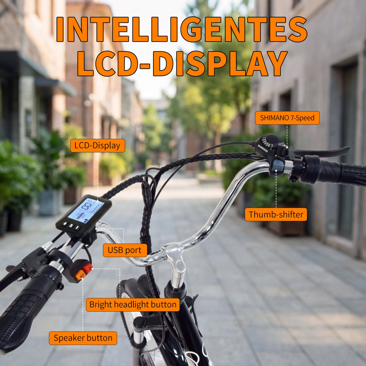 6MSKS 24" Electric Bicycle Three Wheels 250W Powerful Motor 36v15ah Removable Battery Longest Endurance 31 Miles Leisure