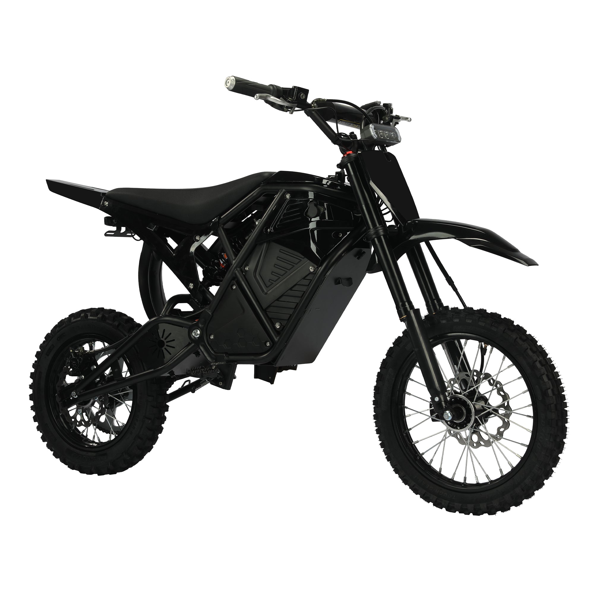 6MSKS Ebike motocicleta eléctrica V8  2000W  23Ah 14 "/12" 45miles 37MPH
