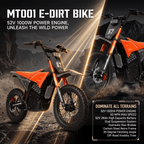 6MSKS MT001 Adult Electric Motorcycle Ebike