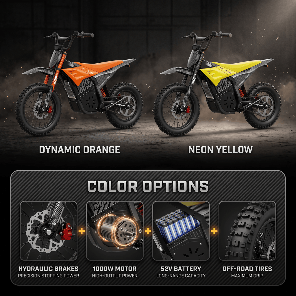 6MSKS MT001 Adult Electric Motorcycle Ebike