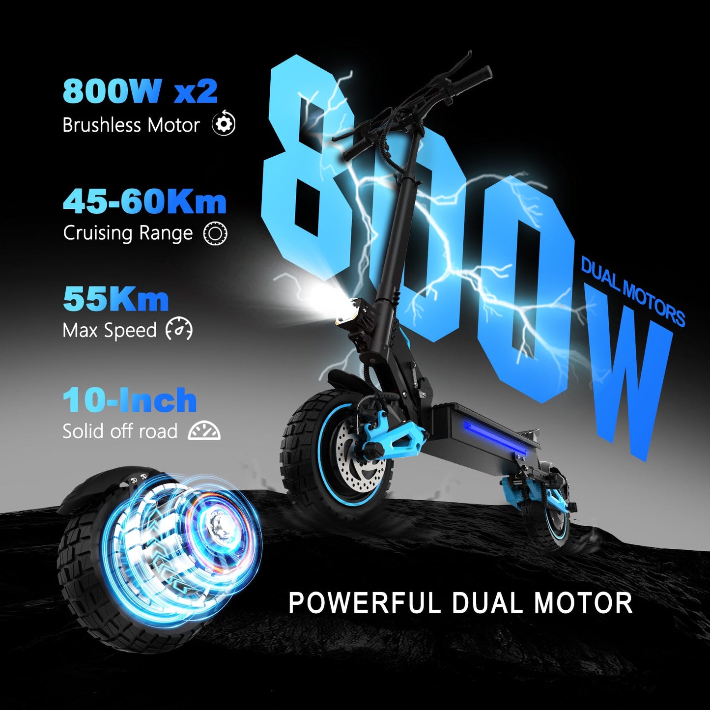 6MSKS Z1PRO 800W  Adult electric scooter