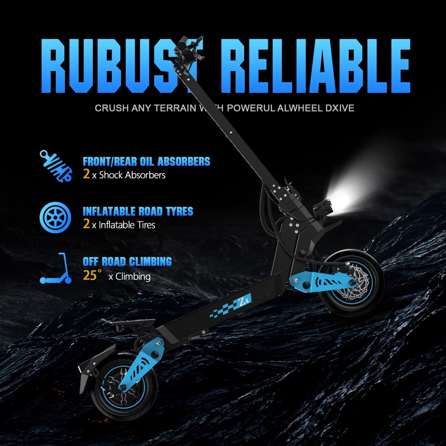 6MSKS Z4 1200W  Adult electric scooter