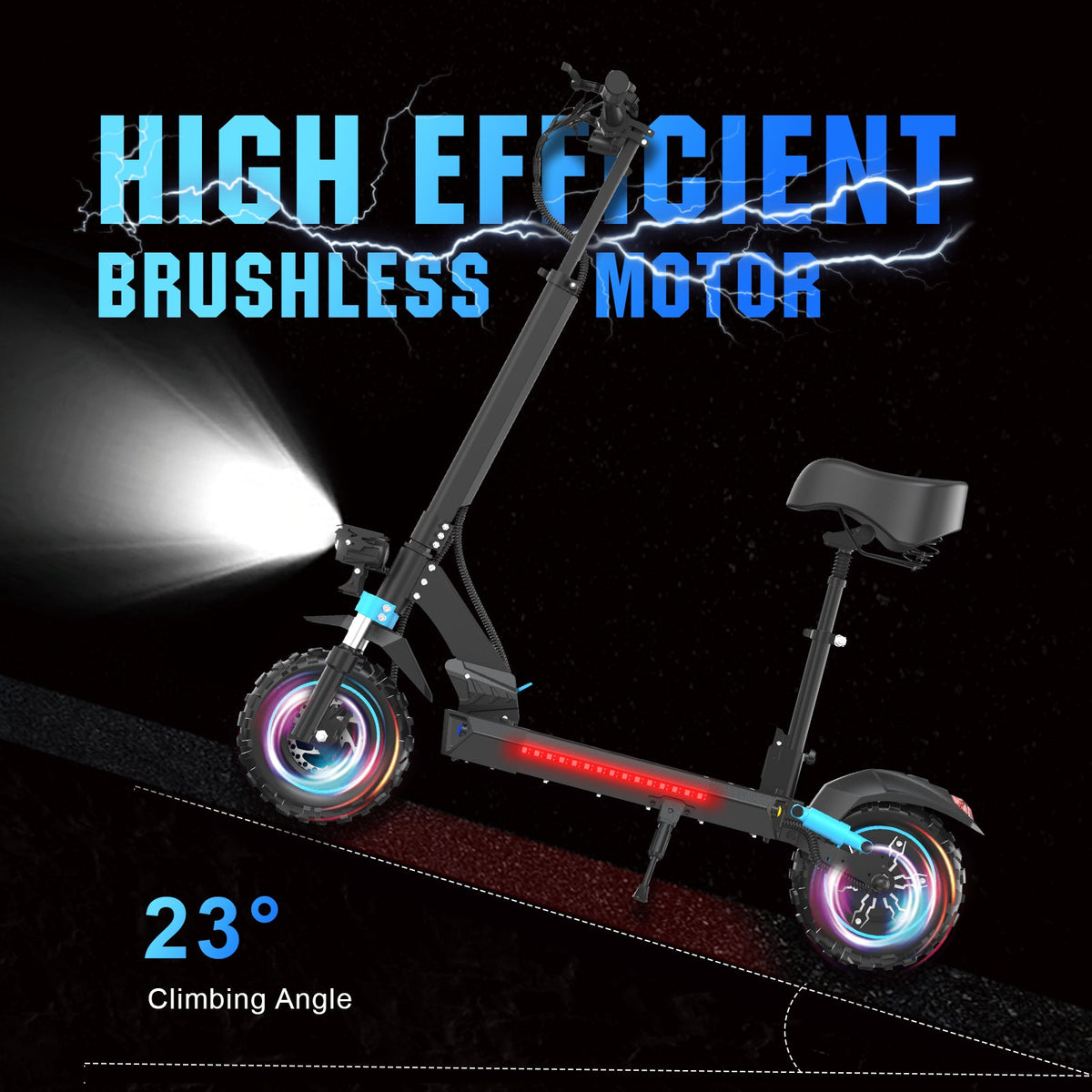 6MSKS S6PRO 1200W  Adult electric scooter