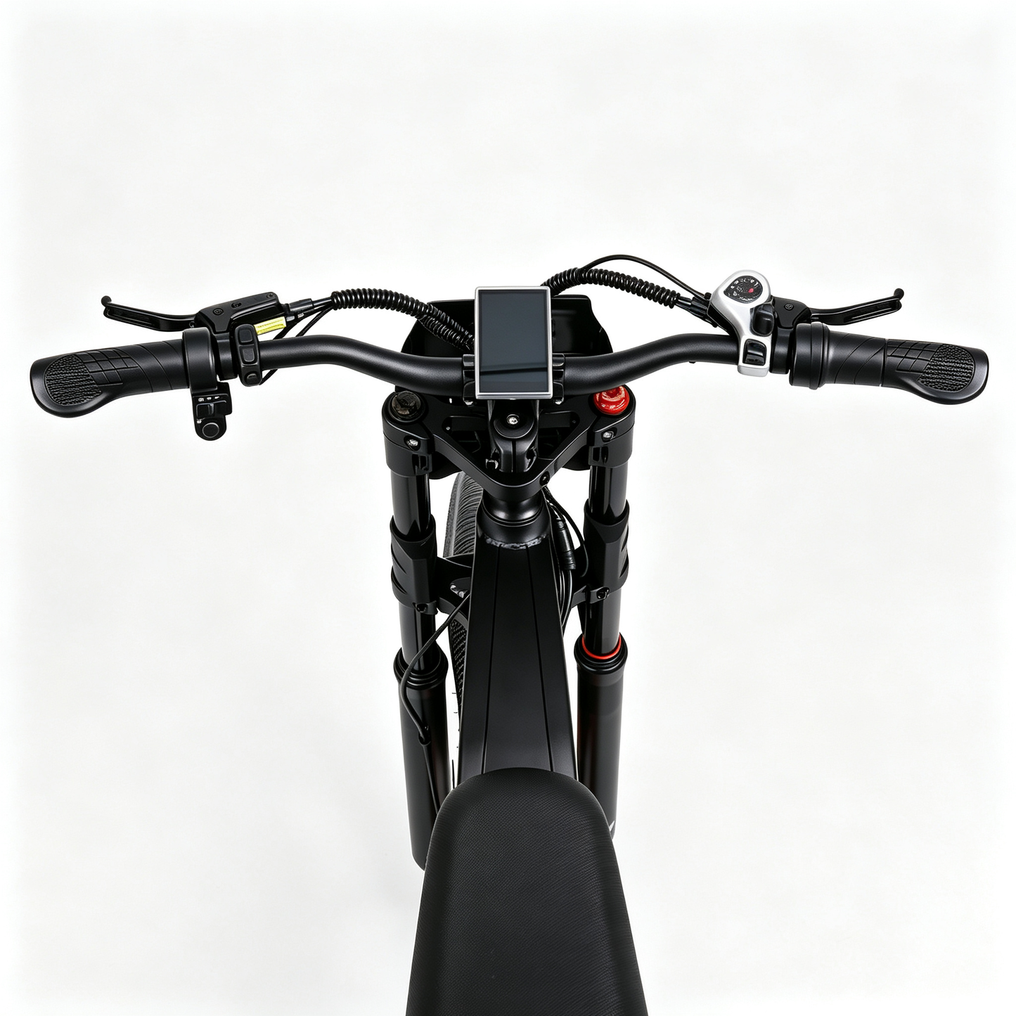 GT700 20"Electric bike 2000W 35MPH Adult E-Bike 48V 18AH Fat Tire Full Suspension Black