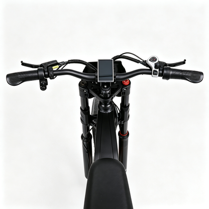 GT700 20"Electric bike 2000W 35MPH Adult E-Bike 48V 18AH Fat Tire Full Suspension Black