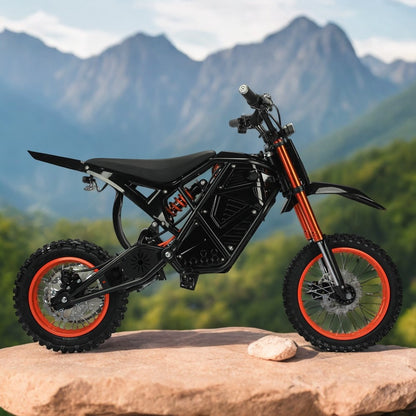 [2025 NEW]Ebike electric motorcycle V8 city off-road electric bicycle 2000W high-power motor 23Ah High Capacity Battery 45miles long endurance Off-Road Performance Tire 14"/12" 45miles Super Long Travel 37MPH Electric Bike Off-road Age 13+